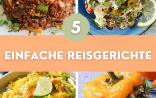 5 einfache Reisgerichte | vegetarisch