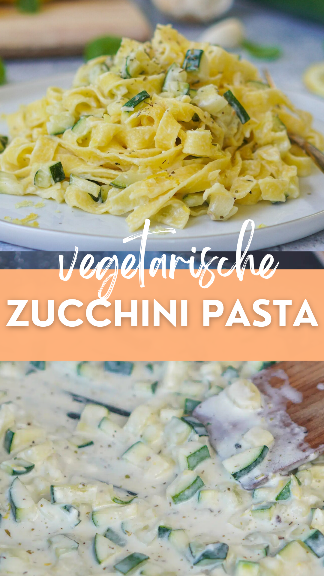 Nudeln mit Zucchini - schnell & einfach