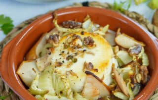 Gebackener Ziegenkäse