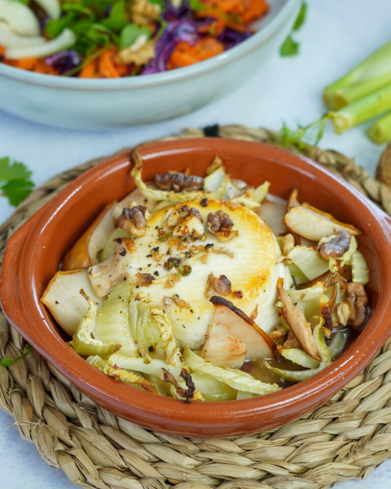 Gebackener Ziegenkäse