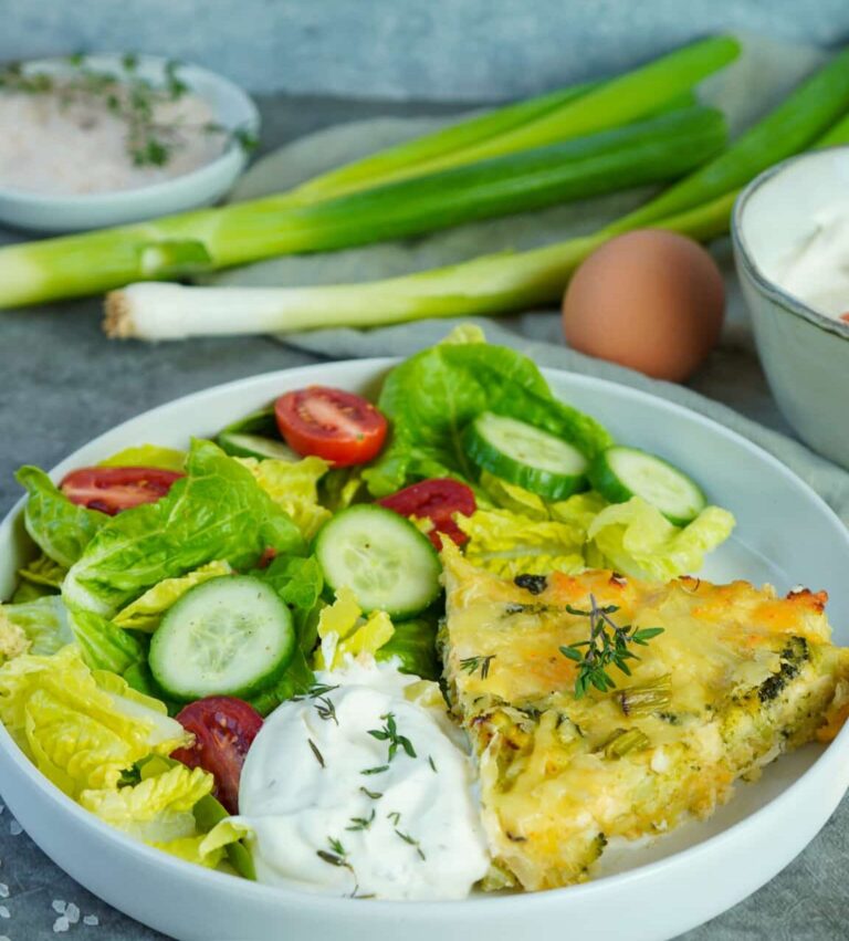 Low carb Brokkoli Quiche