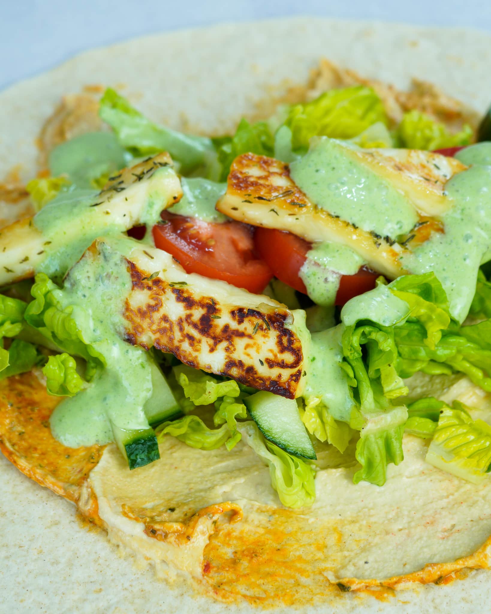 Halloumi Wrap