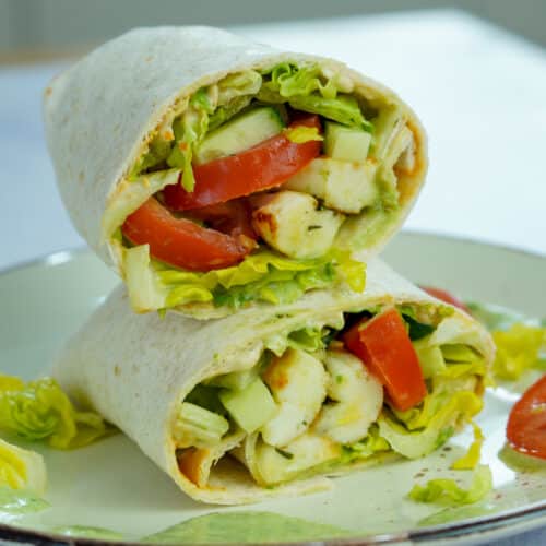 Halloumi Wrap