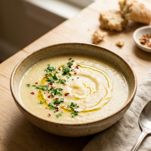 Cremige Blumenkohlsuppe