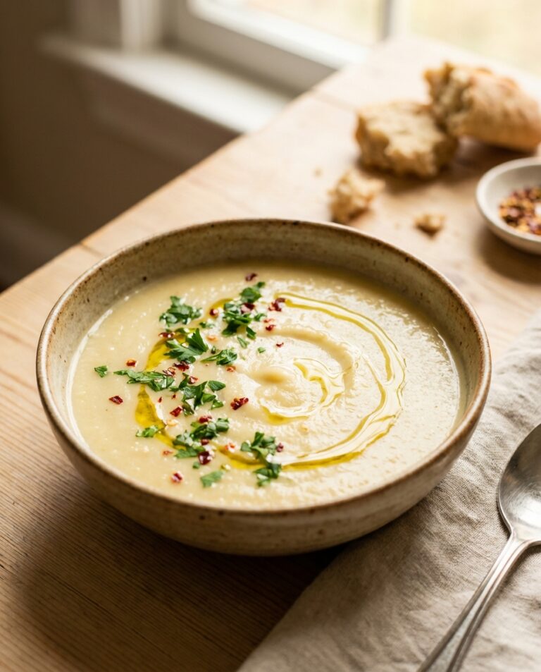 Cremige Blumenkohlsuppe