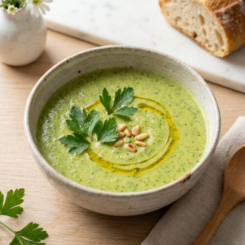 Cremige Brokkolisuppe