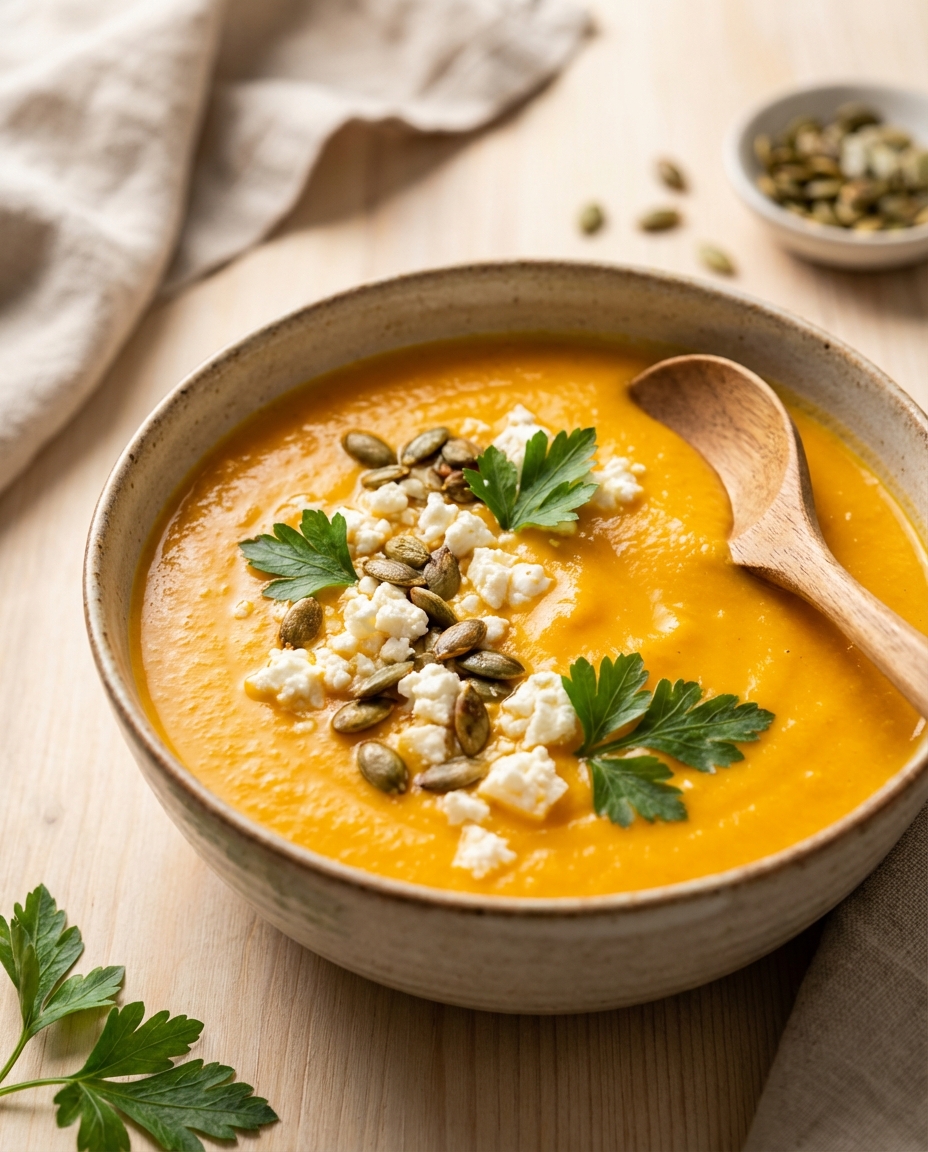 Einfache Kürbissuppe Rezept