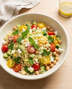 Couscous Salat einfach und schnell