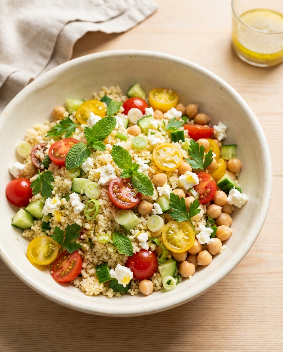 Couscous Salat einfach und schnell