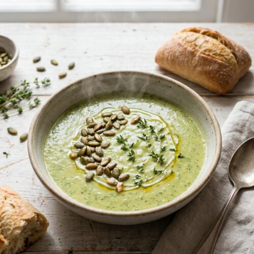 Brokkoli-Creme Suppe