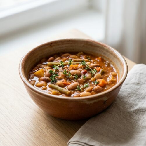 Bohnen-Gemüse Eintopf