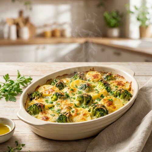 Brokkoli-Kartoffel Auflauf