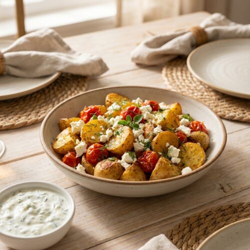 Griechische Ofenkartoffeln