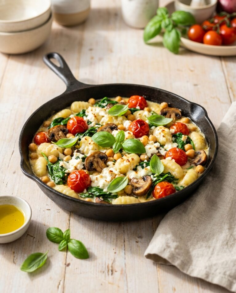 Gnocchi Pfanne vegetarisch