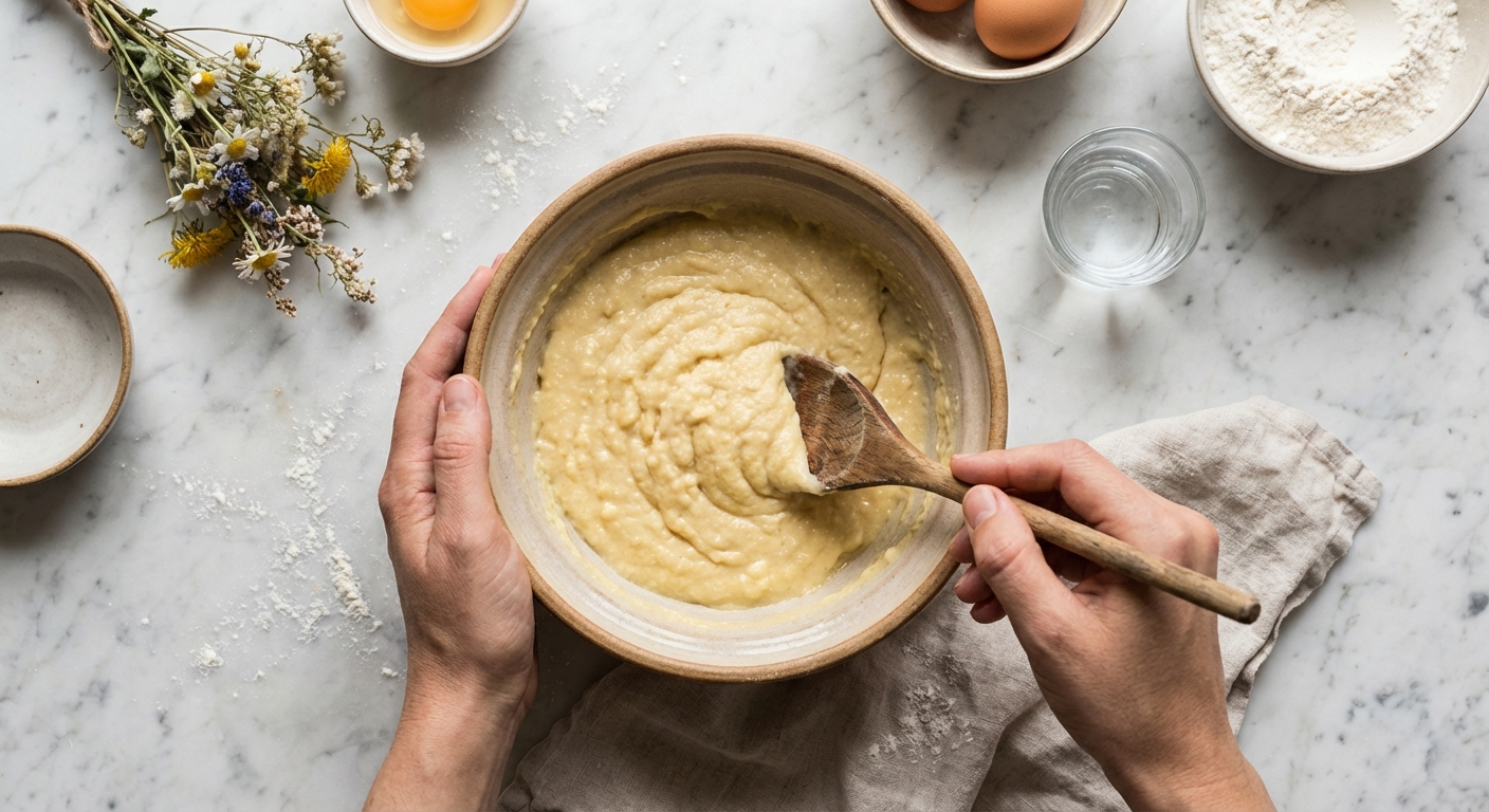Vegetarische Käsespätzle Zubereitung