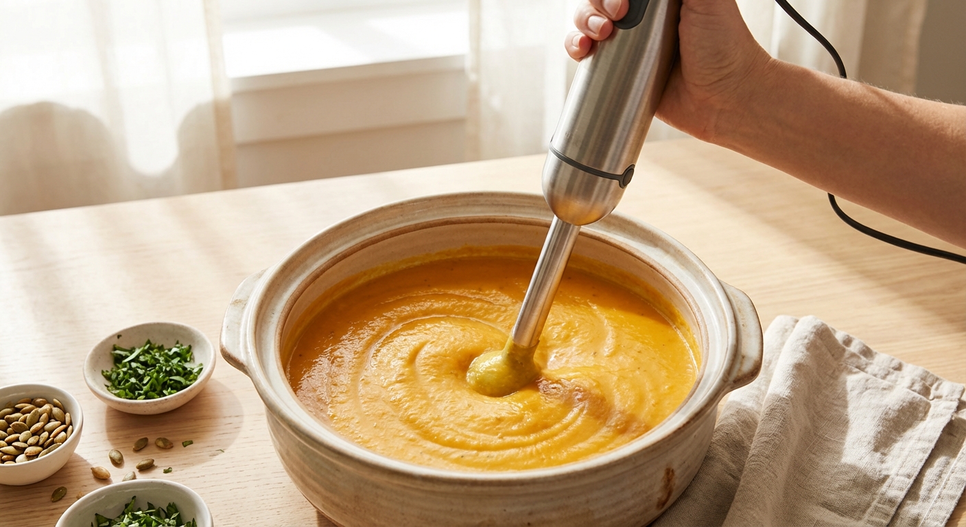 Einfache Kürbissuppe Rezept Zubereitung