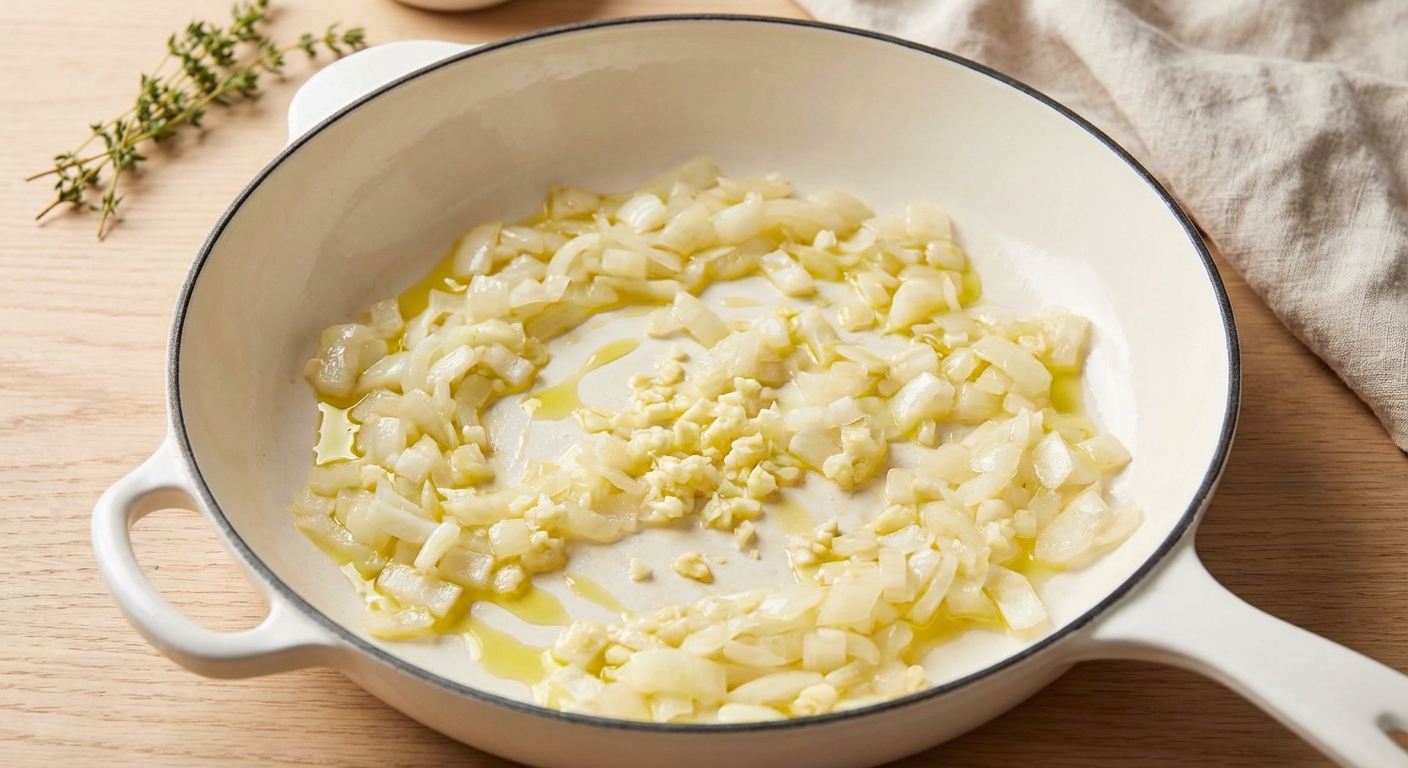 Spinat-Feta Auflauf Zubereitung