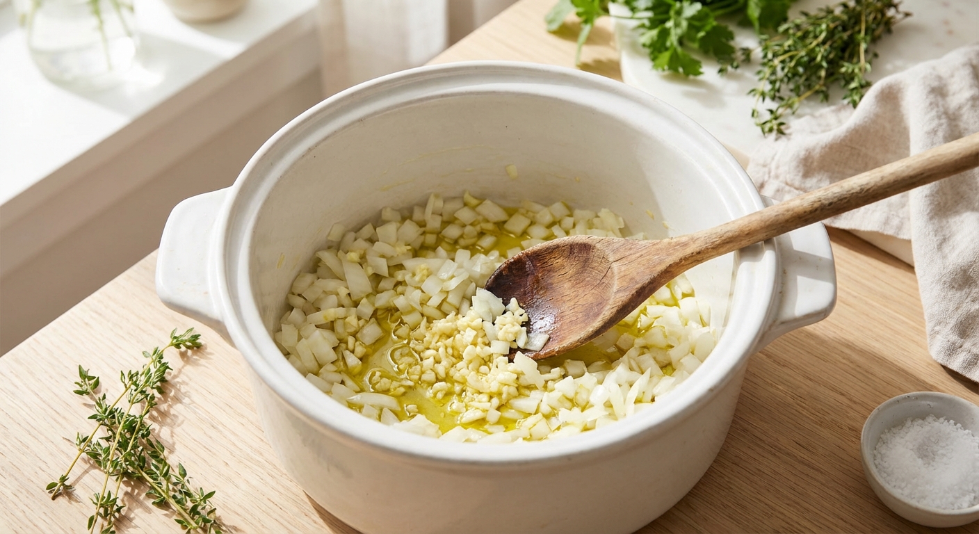 Rote Linsen Suppe Zubereitung