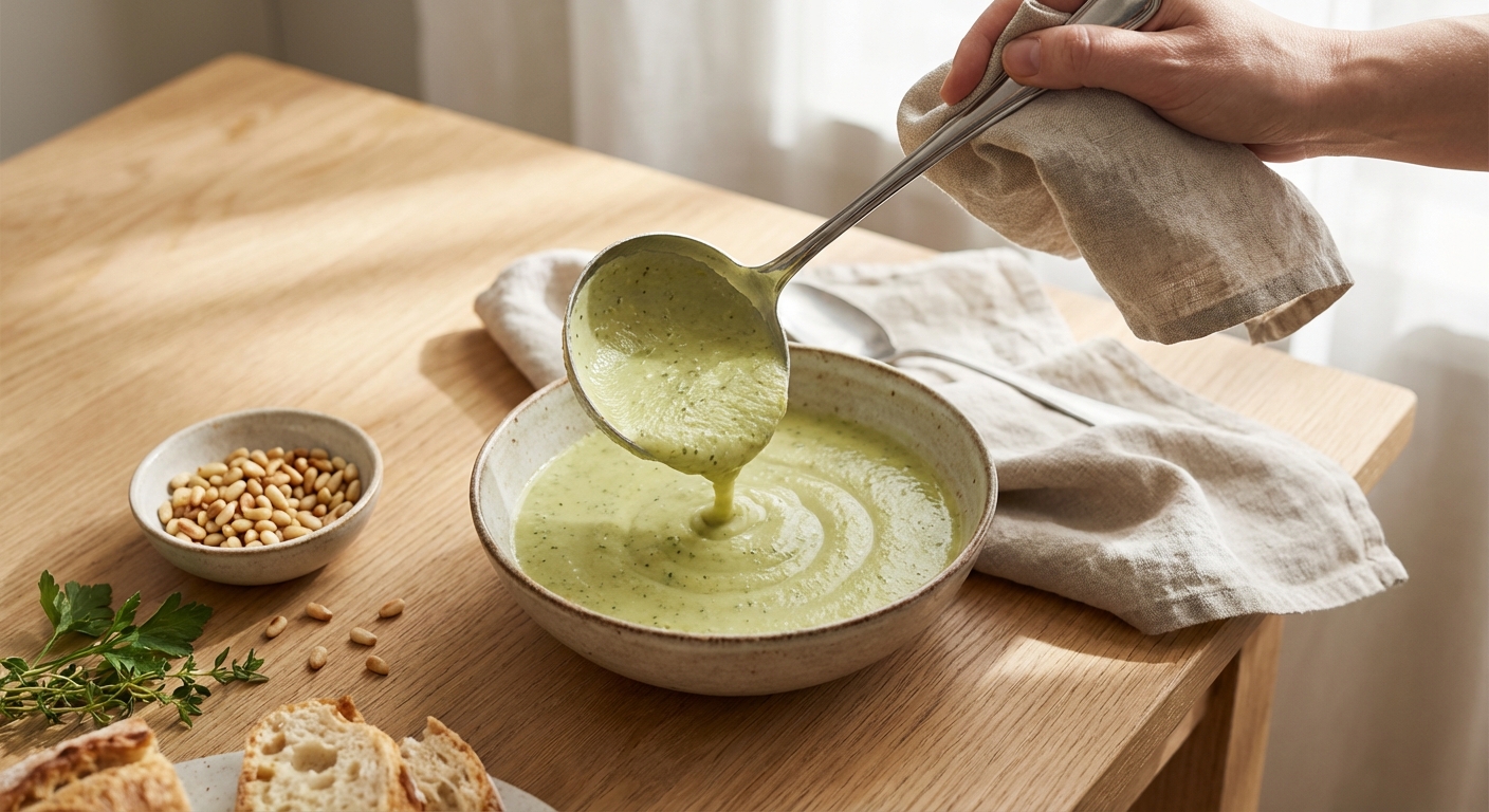 Cremige Brokkolisuppe Zubereitung