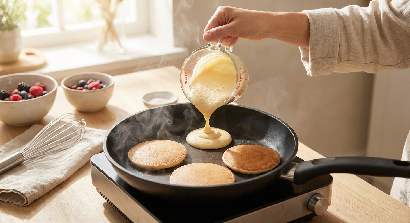 Protein Pancakes Rezept Zubereitung