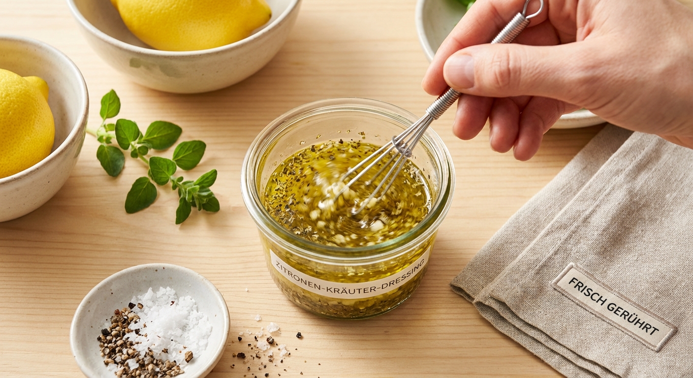 Griechischer Kichererbsensalat Zubereitung