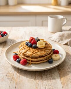 Gesunde Pancakes mit Banane