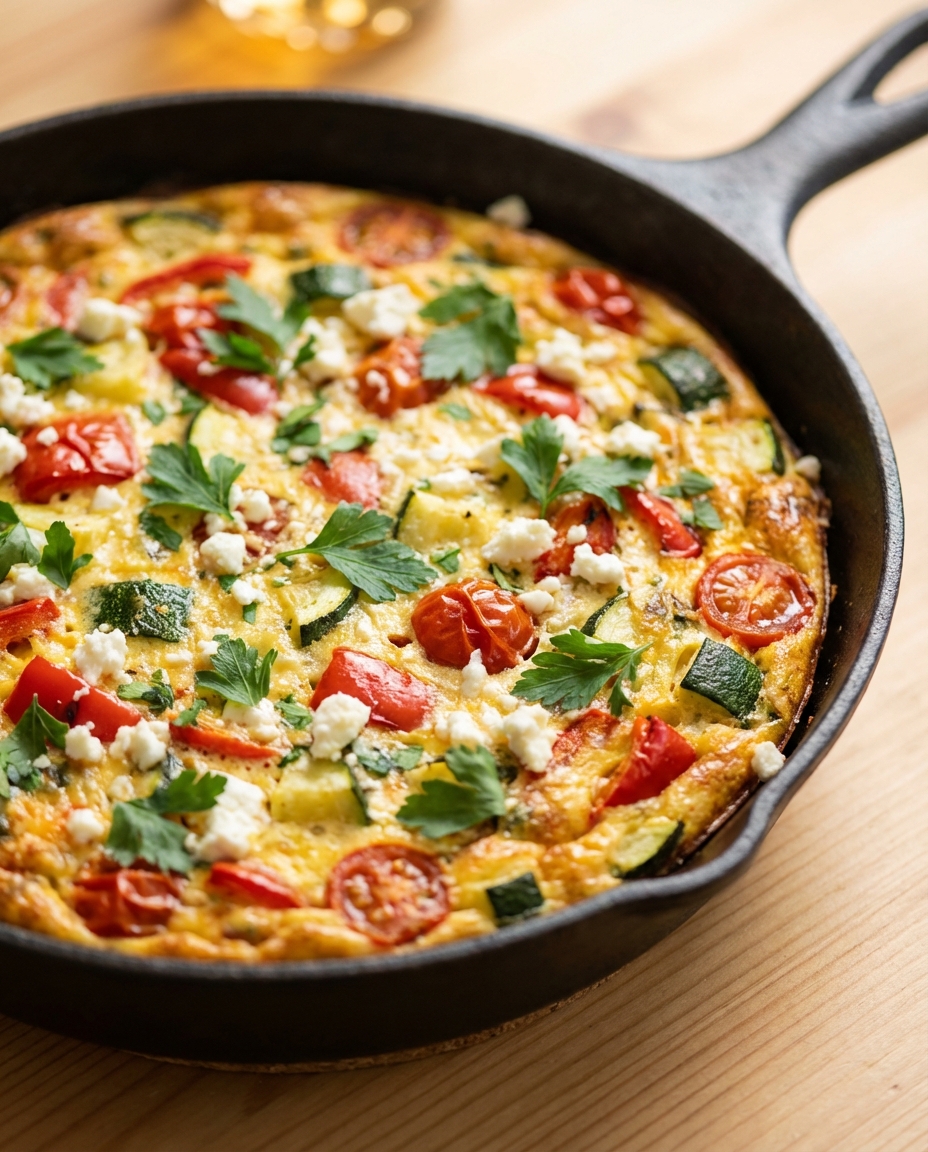 Mediterrane Gemüse-Frittata