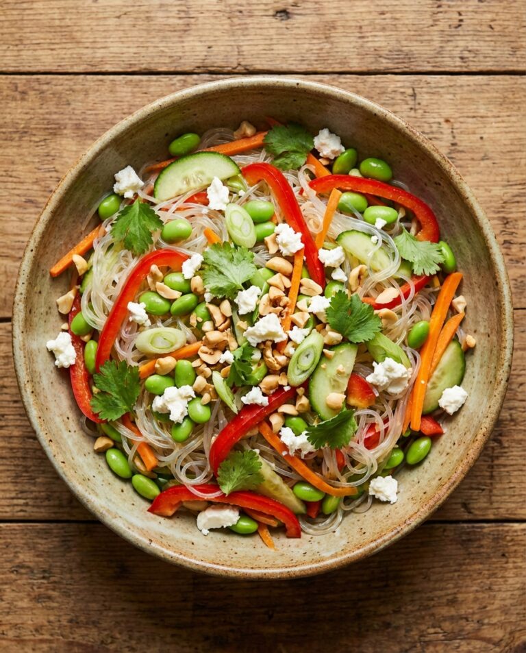 Thai-Glasnudelsalat mit Edamame