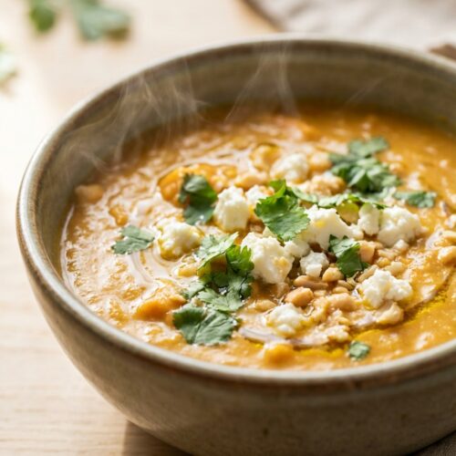 Süßkartoffel-Erdnuss-Eintopf