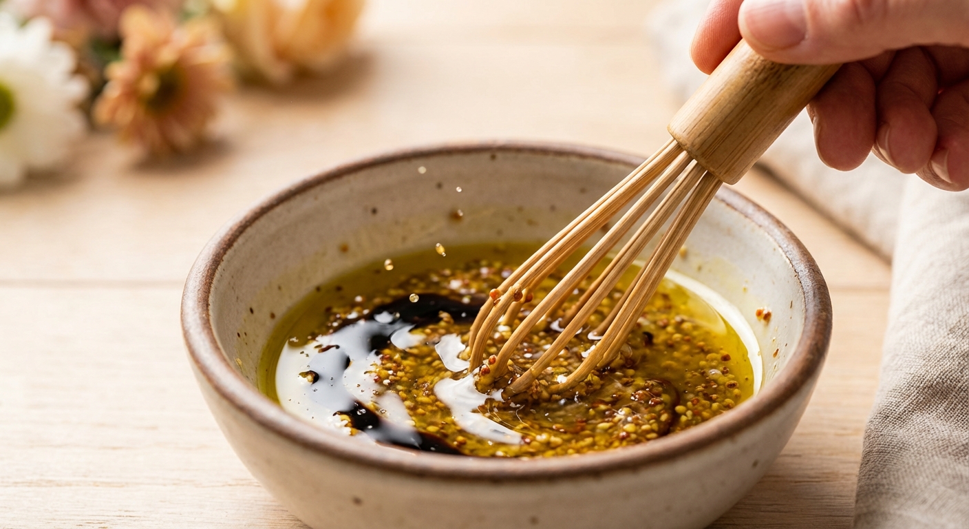 Warmer Linsensalat mit Ziegenkäse Zubereitung