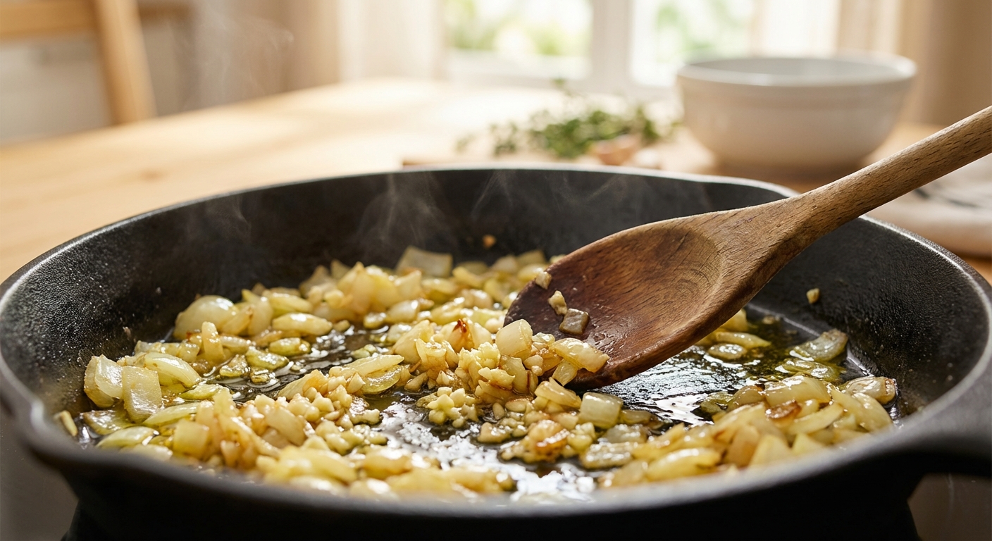 Auberginen-Auflauf mit Feta und Kichererbsen Zubereitung