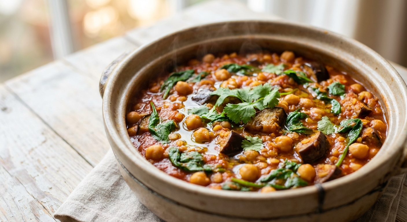 Orientalischer Kichererbsen-Eintopf Zubereitung