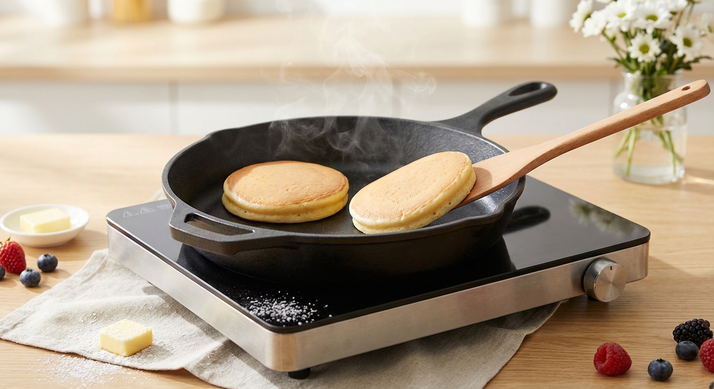 Gesunde Pancakes mit Banane Zubereitung