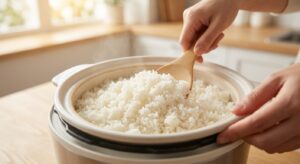 Asiatische Brokkoli-Tofu-Pfanne - Schritt 1