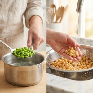 Protein-Couscous-Salat mit Kräuter-Feta und Granatapfel - Schritt 2