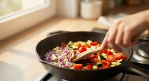 Mediterrane Gemüse-Frittata - Schritt 2