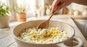 Kichererbsen-Curry mit Spinat - Schritt 2