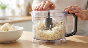 Blumenkohl-Reis-Bowl mit Erdnuss-Tofu - Schritt 3