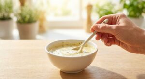 Schwarze-Bohnen-Burrito-Bowl mit Avocado und Soja-Joghurt - Schritt 3