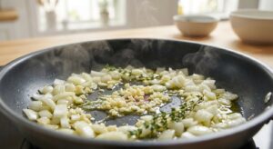 Protein-Rührei mit Spinat und Feta - Schritt 3