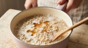 Warmer Buchweizen-Porridge mit karamellisierten Birnen - Schritt 3