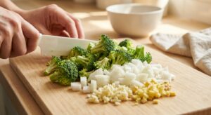 Asiatische Brokkoli-Tofu-Pfanne - Schritt 3