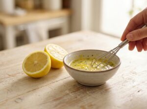 Warmer Kichererbsen-Salat mit geröstetem Gemüse - Schritt 4