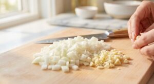 Gefüllte Paprika mit Quinoa und Feta - Schritt 4