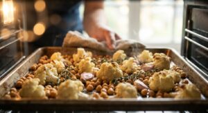 Gebratener Blumenkohl-Salat mit Tahini-Dressing - Schritt 4