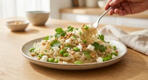 Thai-Glasnudelsalat mit Edamame - Schritt 6