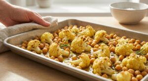 Gebratener Blumenkohl-Salat mit Tahini-Dressing - Schritt 9