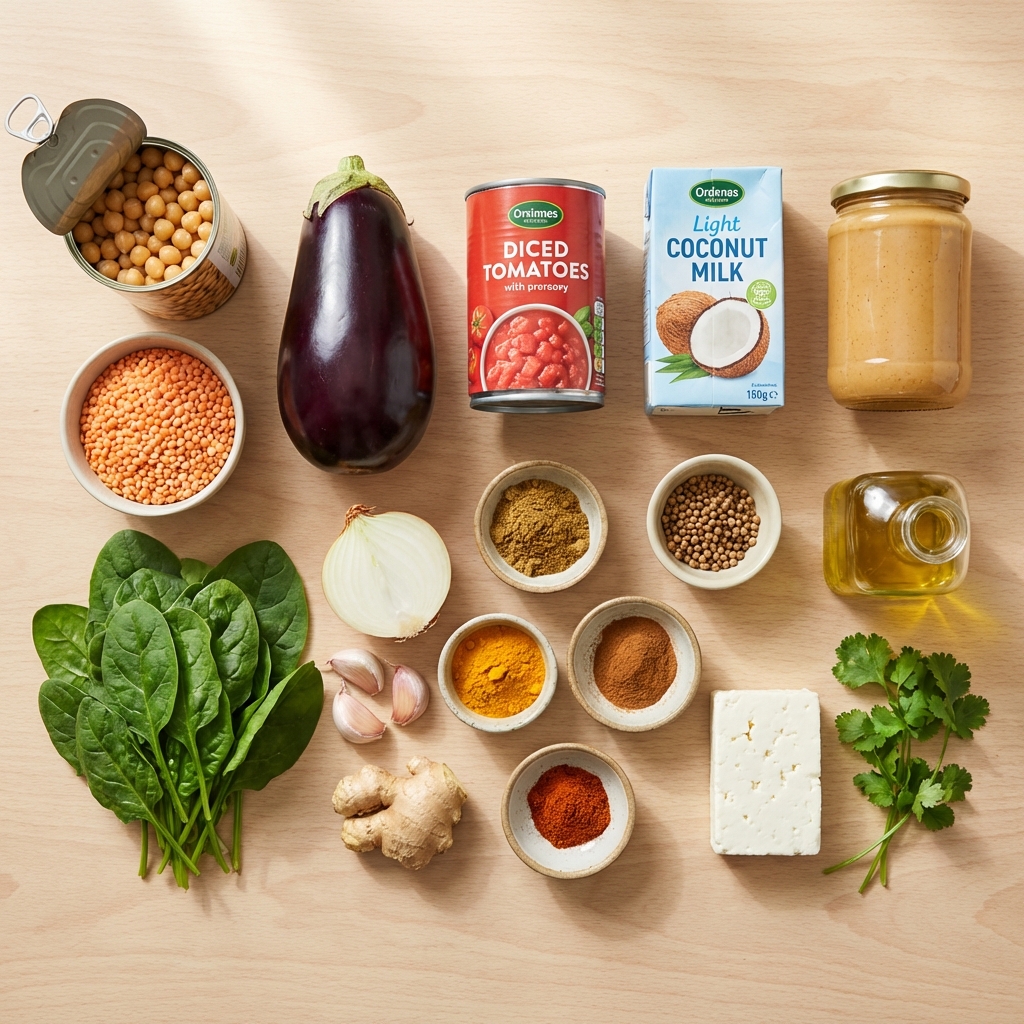 Zutaten für Orientalischer Kichererbsen-Eintopf