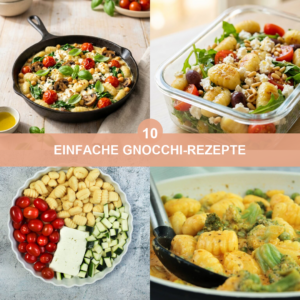 10 einfache Gnocchi-Rezepte – schnell, vegetarisch, lecker