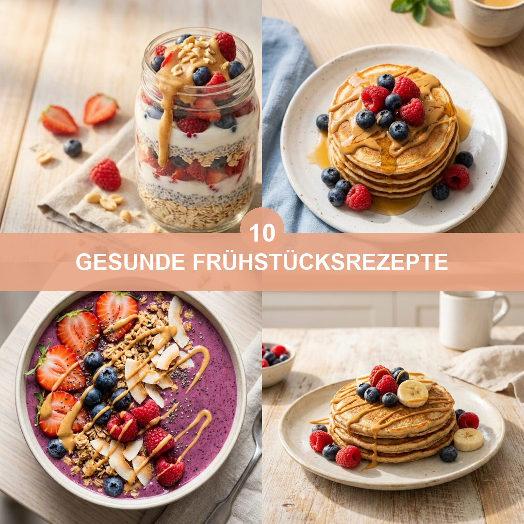 10 gesunde Frühstücksrezepte zum Abnehmen – schnell & einfach